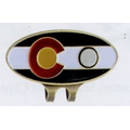 Colorado Flag Stock Hat Clip